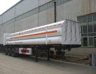 安瑞科12.8米3.9吨高压气体运输半挂车(HGJ9390GGQ)