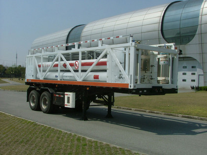 安瑞科8.2米0.1吨高压气体运输半挂车(HGJ9200GGQ)