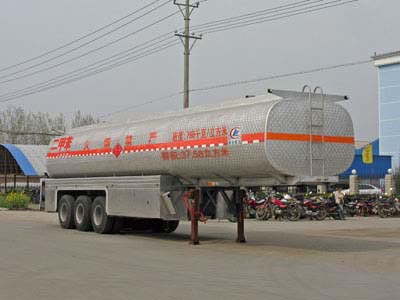 程力威13米31.5吨化工液体运输半挂车(CLW9403GHY)