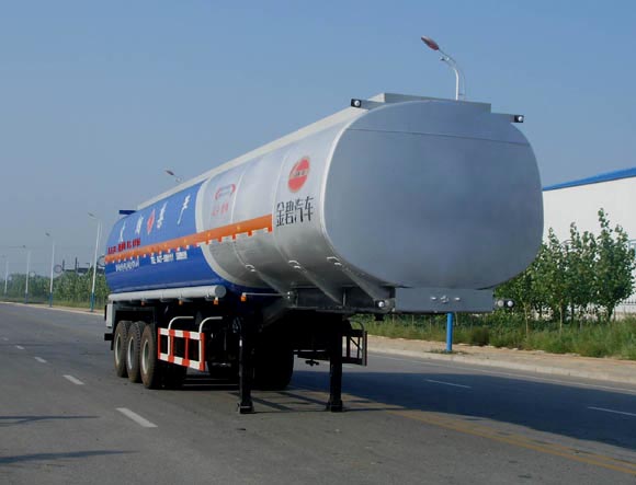 金碧13米32.1吨化工液体运输半挂车(PJQ9402GHYL)
