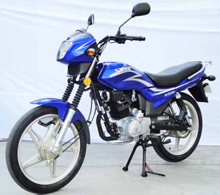 SL125-20AT 三铃前鼓式后鼓式两轮摩托车图片