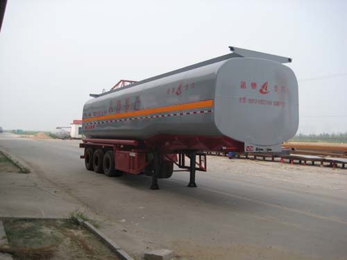 昌骅10.8米30吨化工液体运输半挂车(HCH9400GHYJ1)