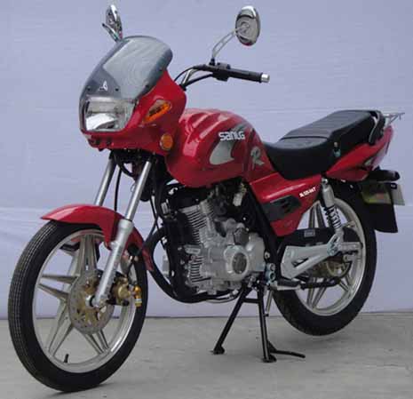 SL125-9AT 三铃前盘式后鼓式两轮摩托车图片