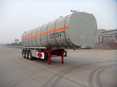 华骏12.1米31吨化工液体运输半挂车(ZCZ9400GHYHJB)
