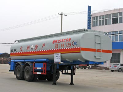 程力威8.6米27吨化工液体运输半挂车(CLW9350GHY)