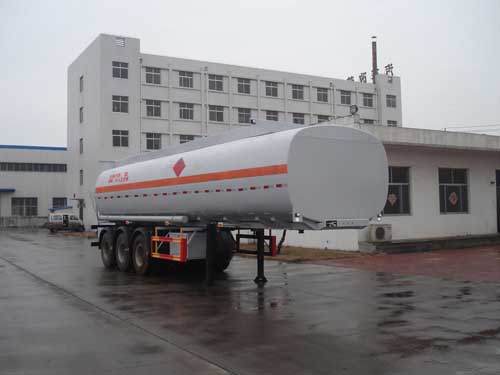 驼山11米30.8吨化工液体运输半挂车(WFG9405GHY)