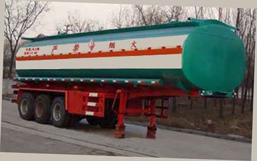 华昌10.5米33吨化工液体运输半挂车(QDJ9408GHYA)