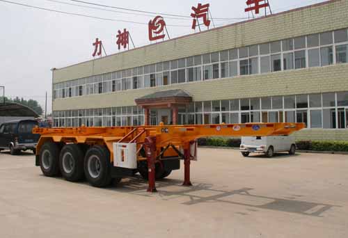 醒狮10.5米35吨集装箱运输半挂车(SLS9401TJZ)