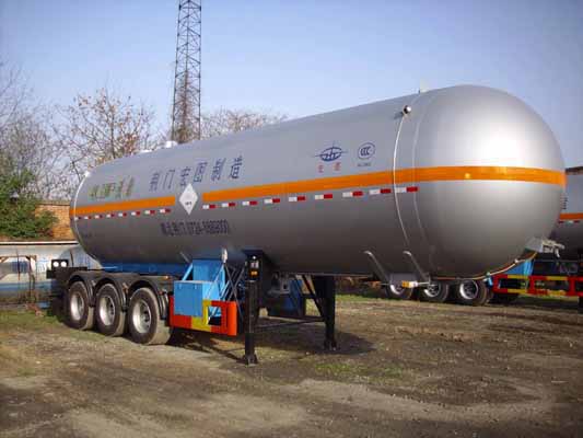 宏图11.4米25吨液化气体运输半挂车(HT9407GYQ2D)