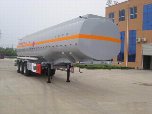 大力士12.2米30吨易燃液体罐式运输半挂车(JAT9400GRY)