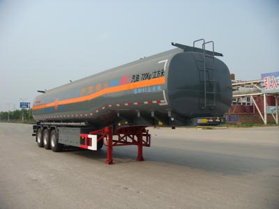 华骏10.7米31吨易燃液体罐式运输半挂车(ZCZ9402GRYHJB)