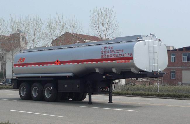 醒狮11.5米33吨易燃液体罐式运输半挂车(SLS9408GRY)