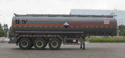 大力士10米29吨腐蚀性物品罐式运输半挂车(FTW9402GFW)