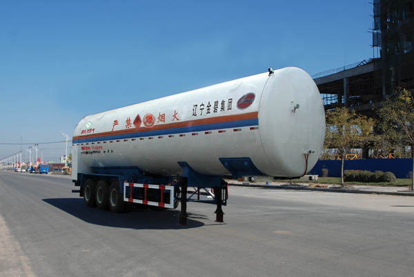 金碧13米21.1吨低温液体运输半挂车(PJQ9401GDYB)