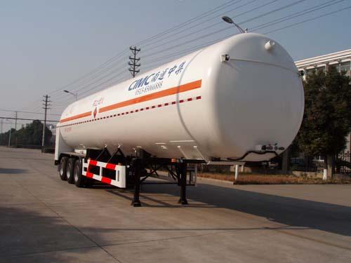 中集13米21.2吨低温液体运输半挂车(NTV9403GDY)