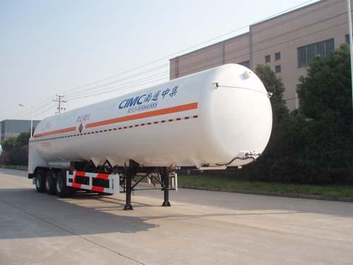 中集13米21.2吨低温液体运输半挂车(NTV9404GDY)