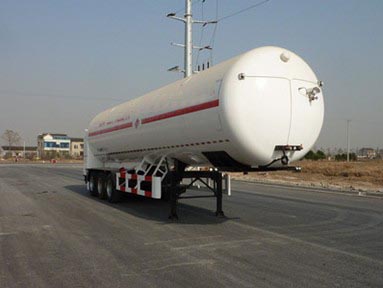 韩中深冷13米20.6吨低温液体运输半挂车(ZHJ9400GDYN)
