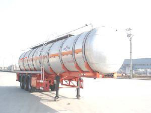 江淮扬天12.3米32吨易燃液体罐式运输半挂车(CXQ9401GRY)