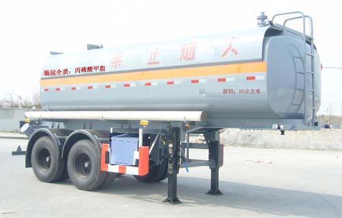 沪光7米15吨易燃液体罐式运输半挂车(HG9210GRY)