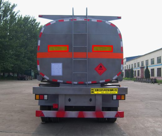 齐鲁中亚DEZ9400GRYB易燃液体罐式运输半挂车公告图片