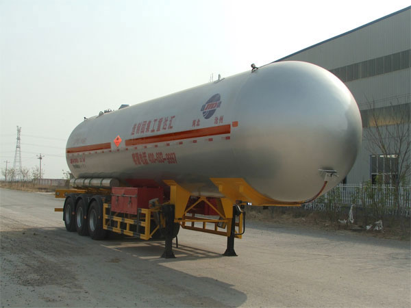 汇达12.9米24吨液化气体运输半挂车(YHD9400GYQ01)