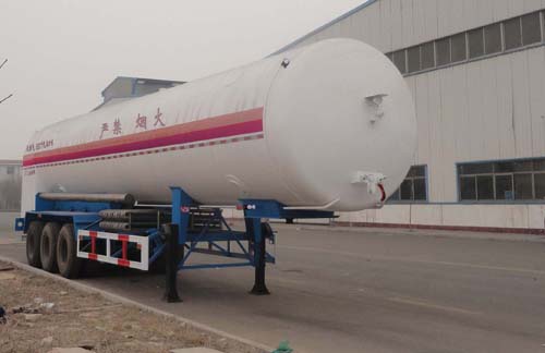 昌骅13米20.2吨低温液体运输半挂车(HCH9402GDYA)