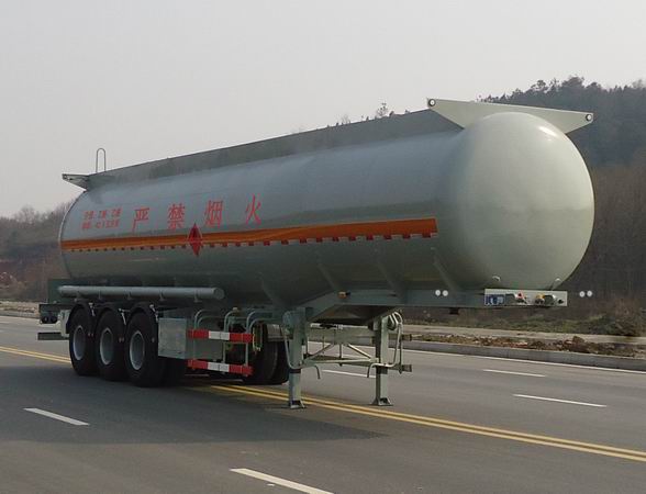 瑞江13米32吨易燃液体罐式运输半挂车(WL9404GRY)