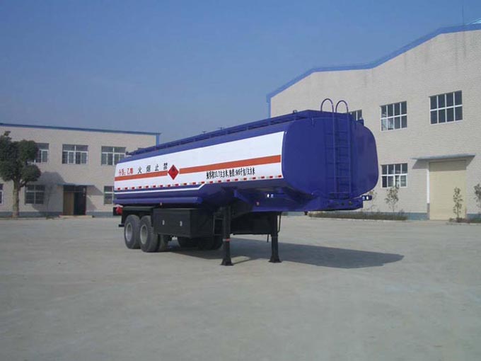 龙帝9米27吨易燃液体罐式运输半挂车(SLA9350GRY)