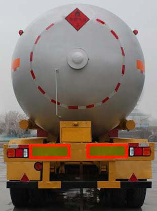 液化气体运输半挂车图片