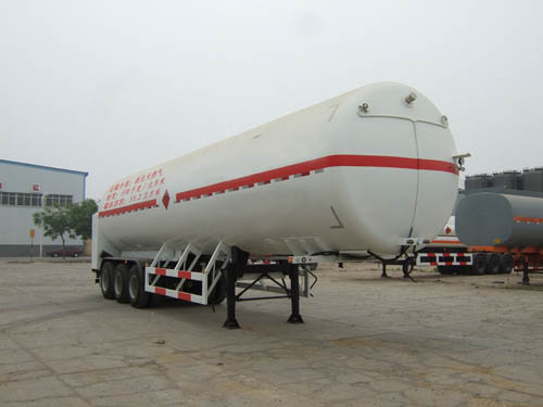 油龙13米19.9吨低温液体运输半挂车(YLL9400GDY)