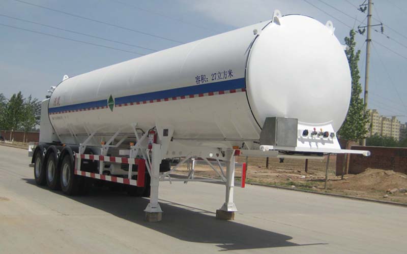 建安特西维欧12米29吨低温液体运输半挂车(BJG9401GDY)