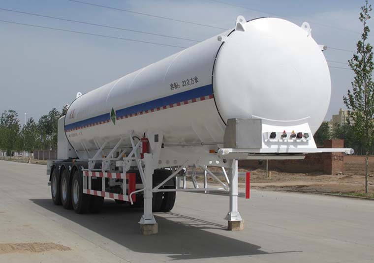 建安特西维欧11.7米29.1吨低温液体运输半挂车(BJG9402GDY)
