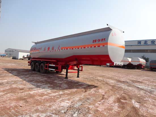 正康宏泰12米31吨易燃液体罐式运输半挂车(HHT9407GRY)