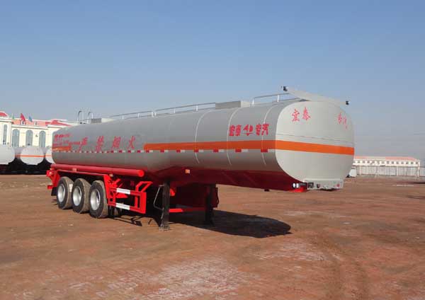 正康宏泰11米31.2吨易燃液体罐式运输半挂车(HHT9405GRYA)