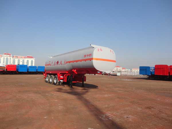 正康宏泰11米31.7吨易燃液体罐式运输半挂车(HHT9402GRYA)
