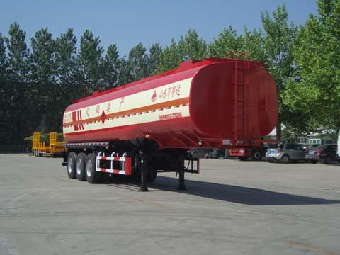 万事达13米30.3吨易燃液体罐式运输半挂车(SDW9403GRY)