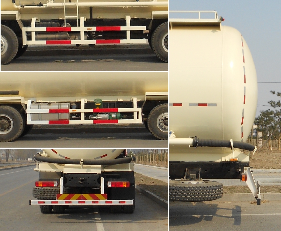 欧曼牌BJ5319GFL低密度粉粒物料运输车公告图片