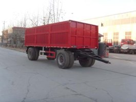 厢式牵引杆挂车