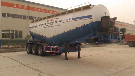 东润10.6米32吨中密度粉粒物料运输半挂车(WSH9400GFL)