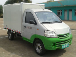 跃进牌NJ5027XXYEV纯电动厢式运输车