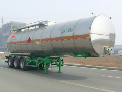 凌宇11.7米31吨易燃液体罐式运输半挂车(CLY9408GRY)