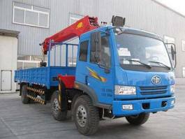 锦重牌JZX5253JSQ随车起重运输车