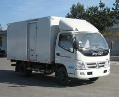 福田牌BJ5041V8BEA-S3厢式运输车