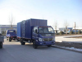 福田牌BJ5051VBBEA-S1厢式运输车