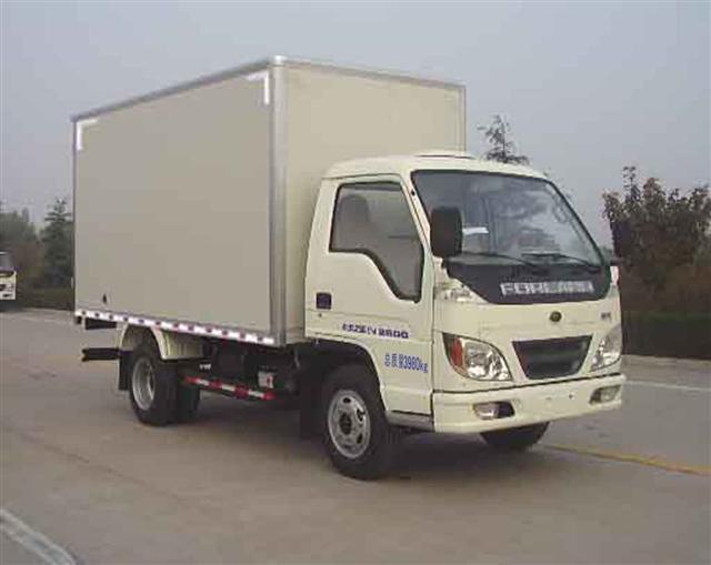 福田牌BJ5043V8BD4-S1厢式运输车