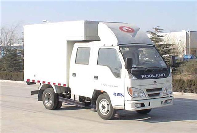 福田牌BJ5042V9DB5-S2厢式运输车图片