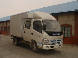 福田牌BJ5041V8DBA-S厢式运输车