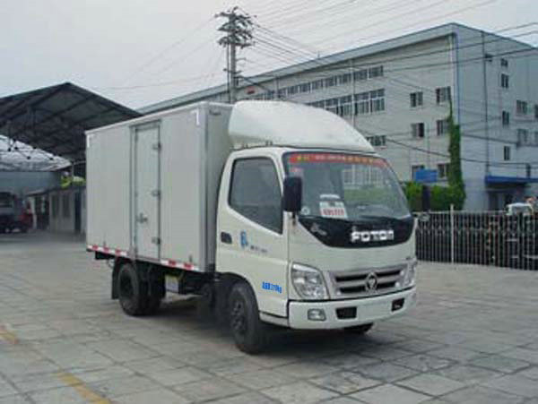 福田牌BJ5031V3BB3-S1厢式运输车图片