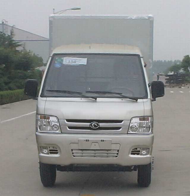 福田牌BJ5040V9DA5-S厢式运输车公告图片