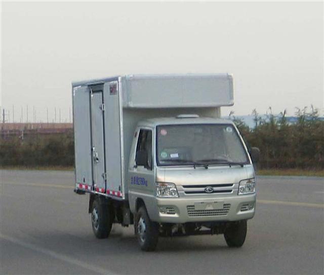 福田牌BJ5030V4B32-A厢式运输车公告图片